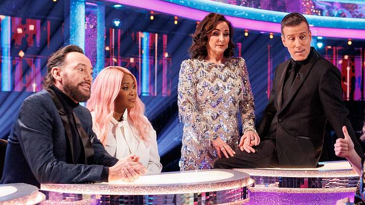 Craig Revel Horwood, Motsi Mabuse, Shirley Ballas and Anton Du Beke seen during the filming of the Strictly Come Dancing sketch as part of the 2025 Red Nose Day campaign. Craig Revel Horwood, Motsi Mabuse, Shirley Ballas and Anton Du Beke seen during the filming of the Strictly Come Dancing sketch as part of the 2025 Red Nose Day campaign.