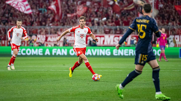 Leon Goretzka im Einsatz gegen Real