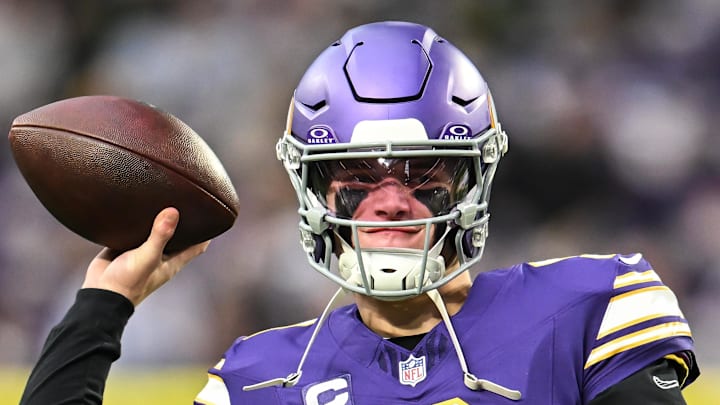 Minnesota Vikings quarterback J.J. McCarthy