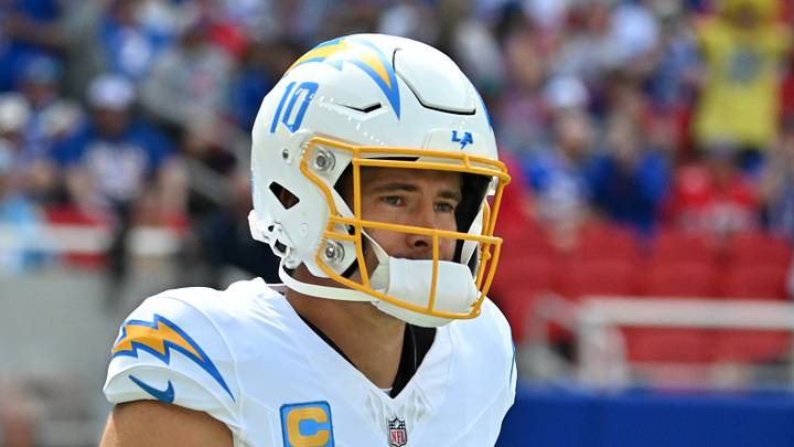 Los Angeles Chargers quarterback Justin Herbert 