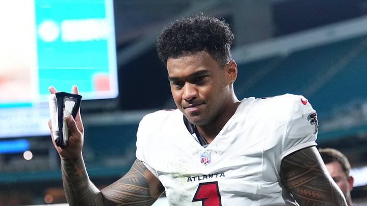 Atlanta Falcons quarterback Tua Tagovailoa Atlanta Falcons quarterback Tua Tagovailoa