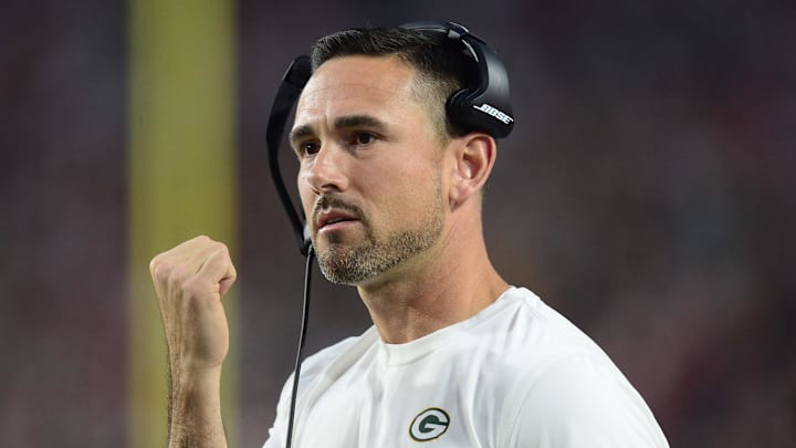 Green Bay Packers head coach Matt LaFleur