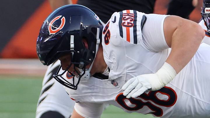Chicago Bears defensive tackle Jordan van den Berg