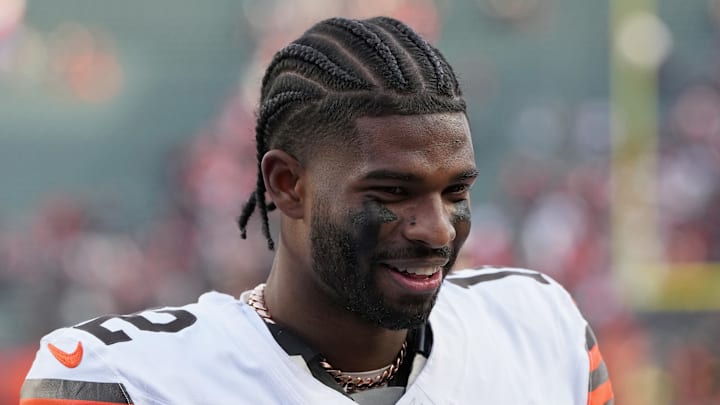 Cleveland Browns quarterback Shedeur Sanders