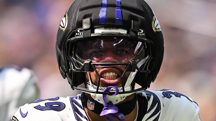 Baltimore Ravens safety Keondre Jackson Mandatory Credit: Jeffrey Becker-Imagn Images Baltimore Ravens safety Keondre Jackson Mandatory Credit: Jeffrey Becker-Imagn Images