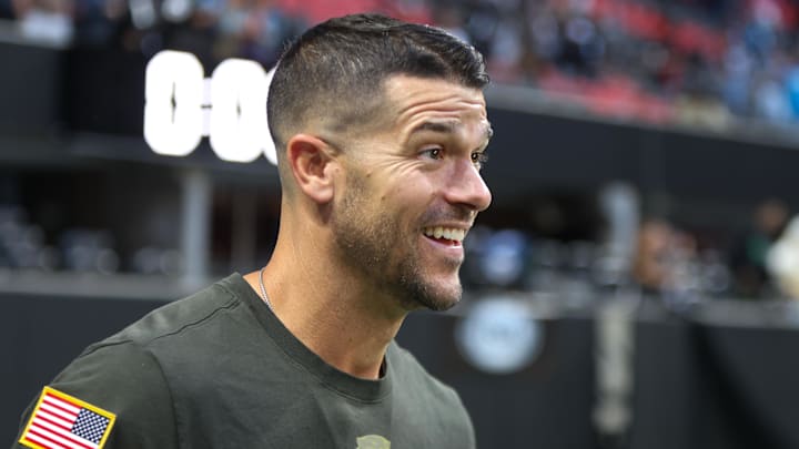 Carolina Panthers head coach Dave Canales Carolina Panthers head coach Dave Canales