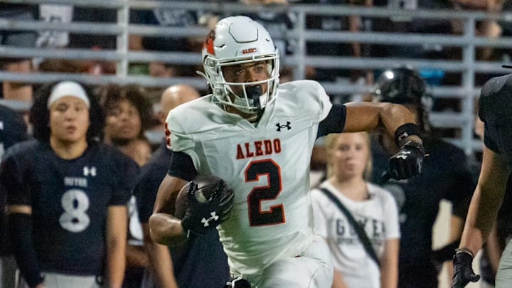Aledo (Tex.) HS wide receiver Kaydon Finley Aledo (Tex.) HS wide receiver Kaydon Finley