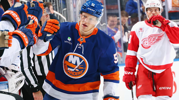 Detroit Red Wings v New York Islanders Detroit Red Wings v New York Islanders