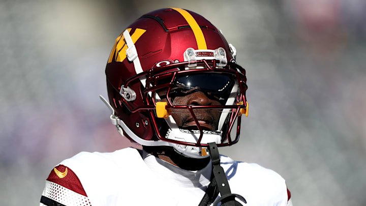 Washington Commanders cornerback Mike Sainristil