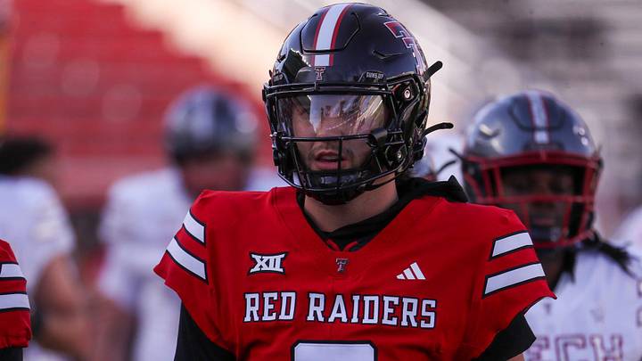 Texas Tech's QB Brendan Sorsby Texas Tech's QB Brendan Sorsby