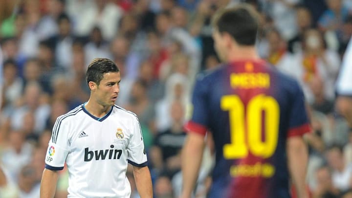 Cristiano Ronaldo (left) and Lionel Messi are the two greatest players of all time.
