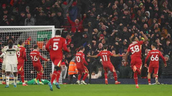 Salah put Liverpool in front but they could not hold on