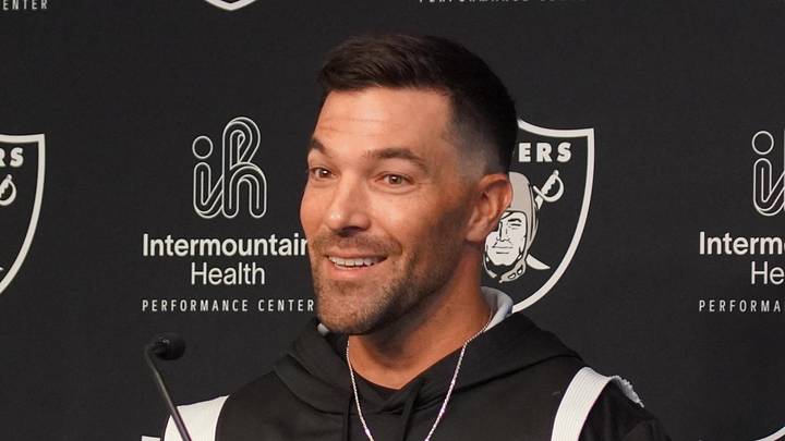 Las Vegas Raiders DL Coach Rob Leonard from Mandatory Mini-Cam Las Vegas Raiders DL Coach Rob Leonard from Mandatory Mini-Cam