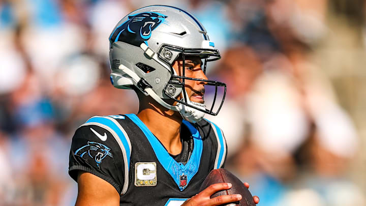 Carolina Panthers quarterback Bryce Young