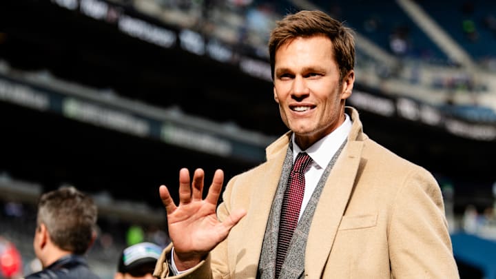 Fox Sports color analyst Tom Brady