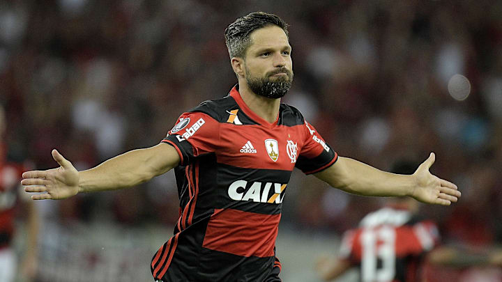Com Diego e Rodinei, o Flamengo ficou com o vice em sua última final de Copa do Brasil, em 2017.