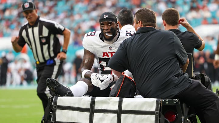 Atlanta Falcons safety DeMarcco Hellams was scheduled to start beside Jessie Bates in 2024 before being injured in the first preseason game.