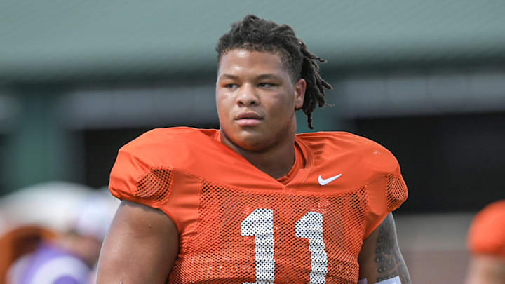 Clemson Tigers Peter Woods is the top interior lineman in the country, according to PFF. Clemson Tigers Peter Woods is the top interior lineman in the country, according to PFF.