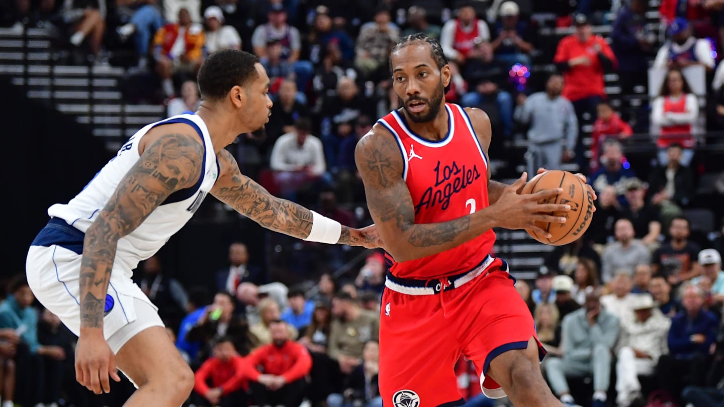 Anthony Davis, Kawhi Leonard headline injury report for Mavericks-Clippers