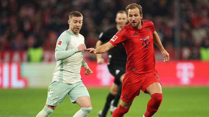 Bayern, de Kane, encara o tradicional Werder Bremen