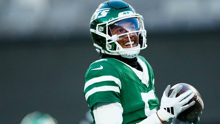 New York Jets wide receiver Garrett Wilson New York Jets wide receiver Garrett Wilson