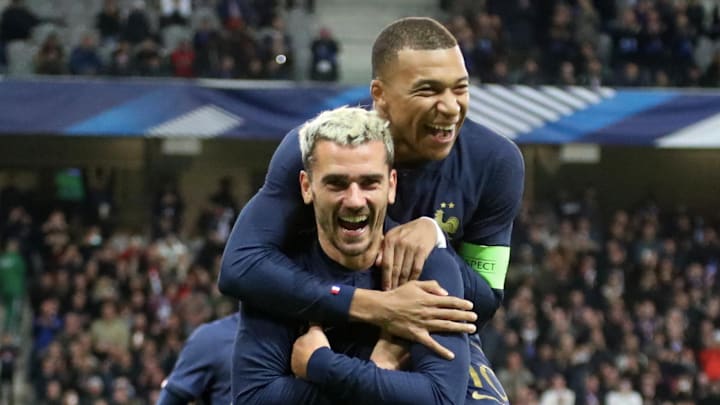 Kylian Mbappé et Antoine Griezmann - équipe de France Kylian Mbappé et Antoine Griezmann - équipe de France