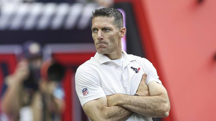 Aug 17, 2024; Houston, Texas, USA; Houston Texans general manager Nick Caserio on the field before the game against the New York Giants at NRG Stadium. Mandatory Credit: Troy Taormina-Imagn Images Aug 17, 2024; Houston, Texas, USA; Houston Texans general manager Nick Caserio on the field before the game against the New York Giants at NRG Stadium. Mandatory Credit: Troy Taormina-Imagn Images