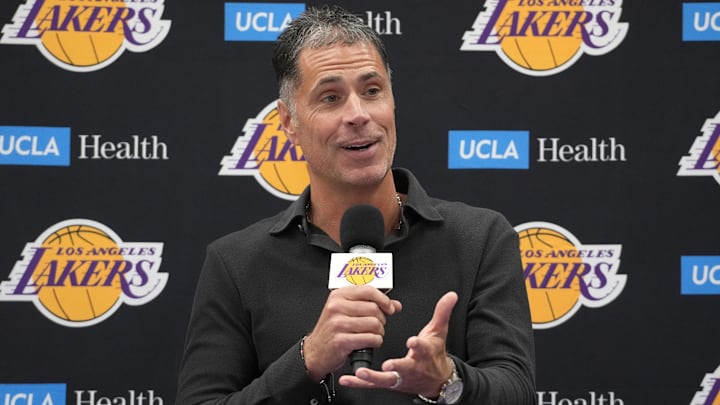 Los Angeles Lakers general manager Rob Pelinka