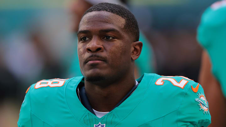 Miami Dolphins running back De'Von Achane