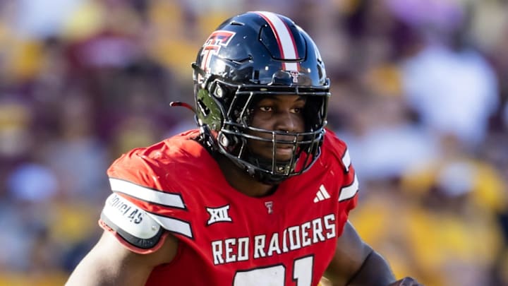 Texas Tech Red Raiders linebacker David Bailey Texas Tech Red Raiders linebacker David Bailey