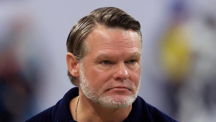 Chris Ballard of the Indianapolis Colts frowns
