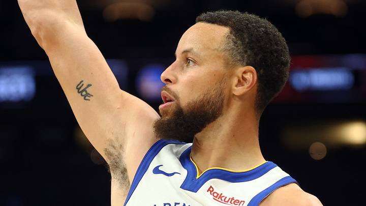 Apr 17, 2026; Phoenix, Arizona, USA; Golden State Warriors guard Stephen Curry (30) against the Phoenix Suns during the second half in the play-in rounds of the 2026 NBA Playoffs at Mortgage Matchup Center. Mandatory Credit: Mark J. Rebilas-Imagn Images Apr 17, 2026; Phoenix, Arizona, USA; Golden State Warriors guard Stephen Curry (30) against the Phoenix Suns during the second half in the play-in rounds of the 2026 NBA Playoffs at Mortgage Matchup Center. Mandatory Credit: Mark J. Rebilas-Imagn Images