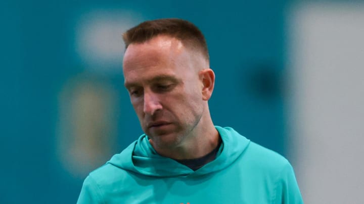 Miami Dolphins head coach Jeff Hafley