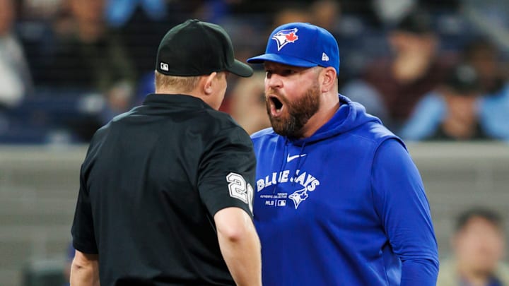 Toronto Blue Jays manager John Schneider