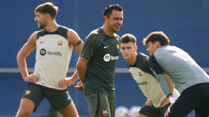 Xavi's Barcelona suffered a sickness outbreak