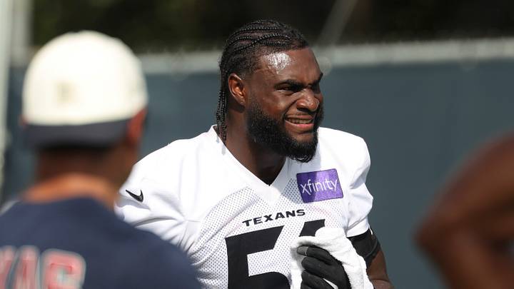 Jul 30, 2026; Houston, Texas, USA; Houston Texans defensive end Will Anderson Jr. (51) during training camp at Houston Methodist Training Center. Mandatory Credit: Troy Taormina-Imagn Images Jul 30, 2026; Houston, Texas, USA; Houston Texans defensive end Will Anderson Jr. (51) during training camp at Houston Methodist Training Center. Mandatory Credit: Troy Taormina-Imagn Images