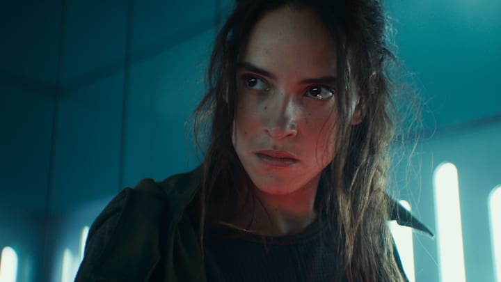 Bix Caleen (Adria Arjona) in Lucasfilm's Star Wars ANDOR Season 2, exclusively on Disney+. Photo courtesy of Lucasfilm. ©2025 Lucasfilm Ltd. & TM. All Rights Reserved.