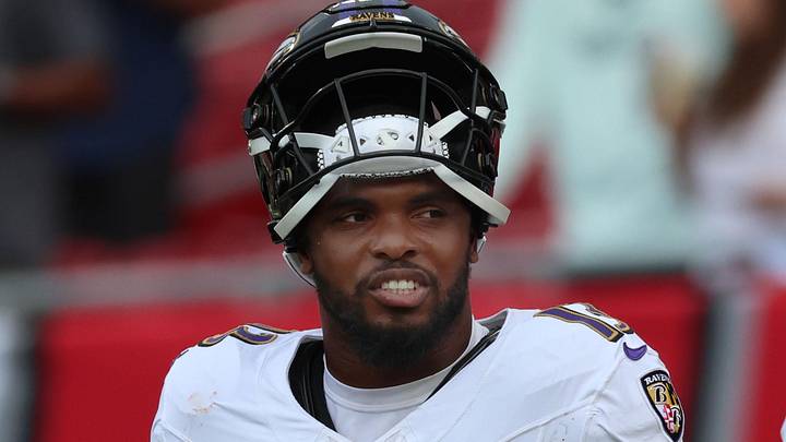 Baltimore Ravens wide receiver Devin Duvernay