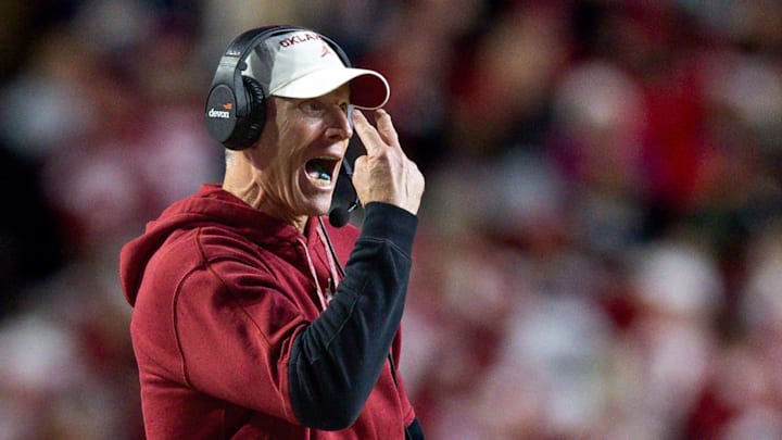 Oklahoma head coach Brent Venables Oklahoma head coach Brent Venables