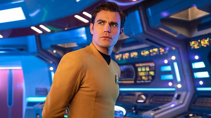 Paul Wesley as Kirk in Star Trek: Strange New Worlds, streaming on Paramount+, 2023