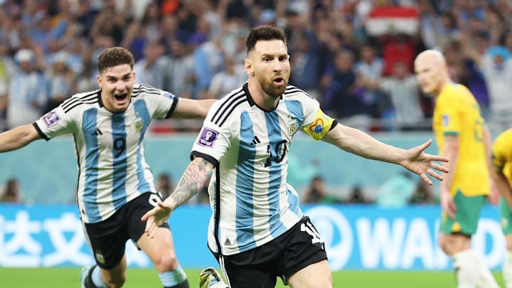 Leo Messi a marqué pour son 1000e match professionnel.