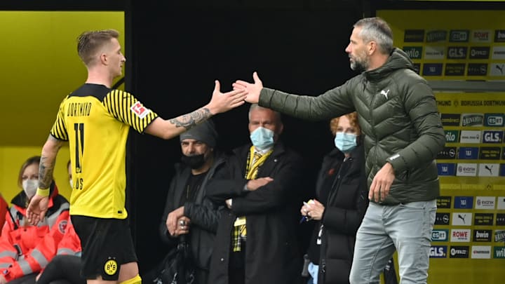 Marco Reus mit Marco Rose