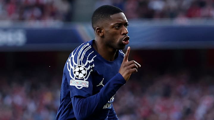 Ousmane Dembélé, buteur avec le PSG contre Arsenal en demi-finale aller de Ligue des Champions Ousmane Dembélé, buteur avec le PSG contre Arsenal en demi-finale aller de Ligue des Champions