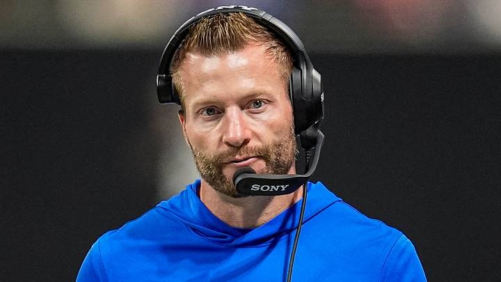 Los Angeles Rams head coach Sean McVay. Los Angeles Rams head coach Sean McVay.