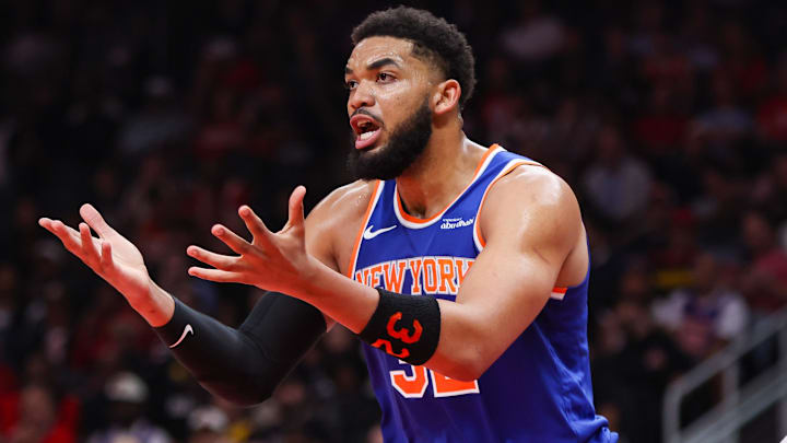 Karl-Anthony Towns, Knicks at Hawks
