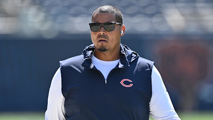 Chicago Bears general manager Ryan Poles Chicago Bears general manager Ryan Poles