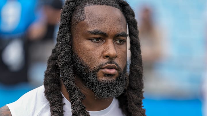 Carolina Panthers edge rusher Patrick Jones II 