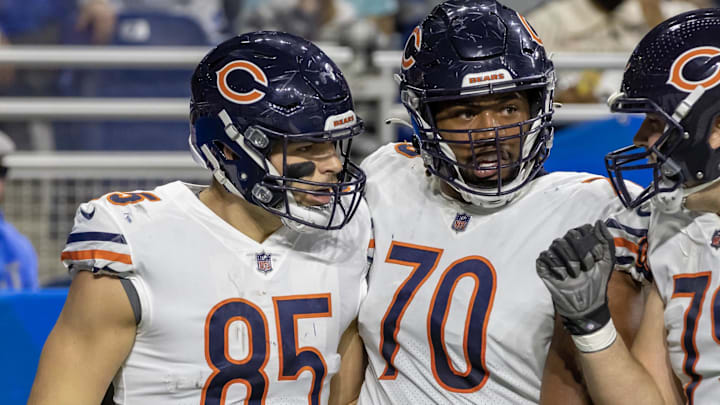The Chicago Bears have several players whose role could be threatened in the 2026 NFL draft