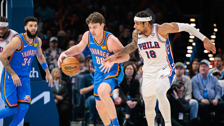 Philadelphia 76ers v Oklahoma City Thunder