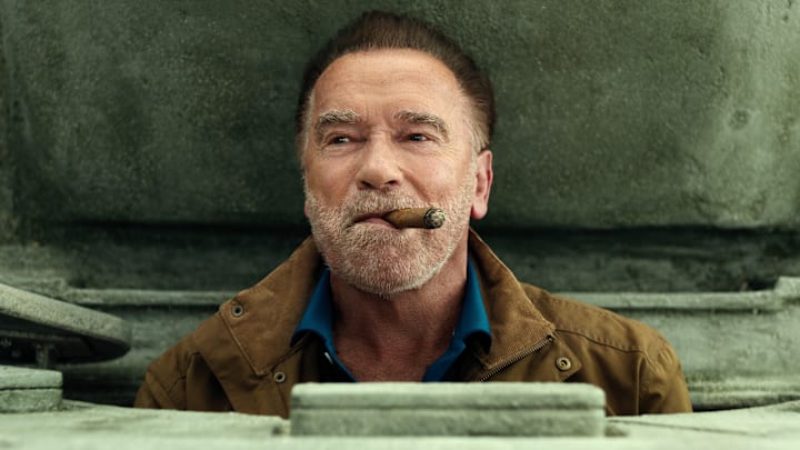 Fubar. Arnold Schwarzenegger as Luke Brunner in episode 205 of Fubar